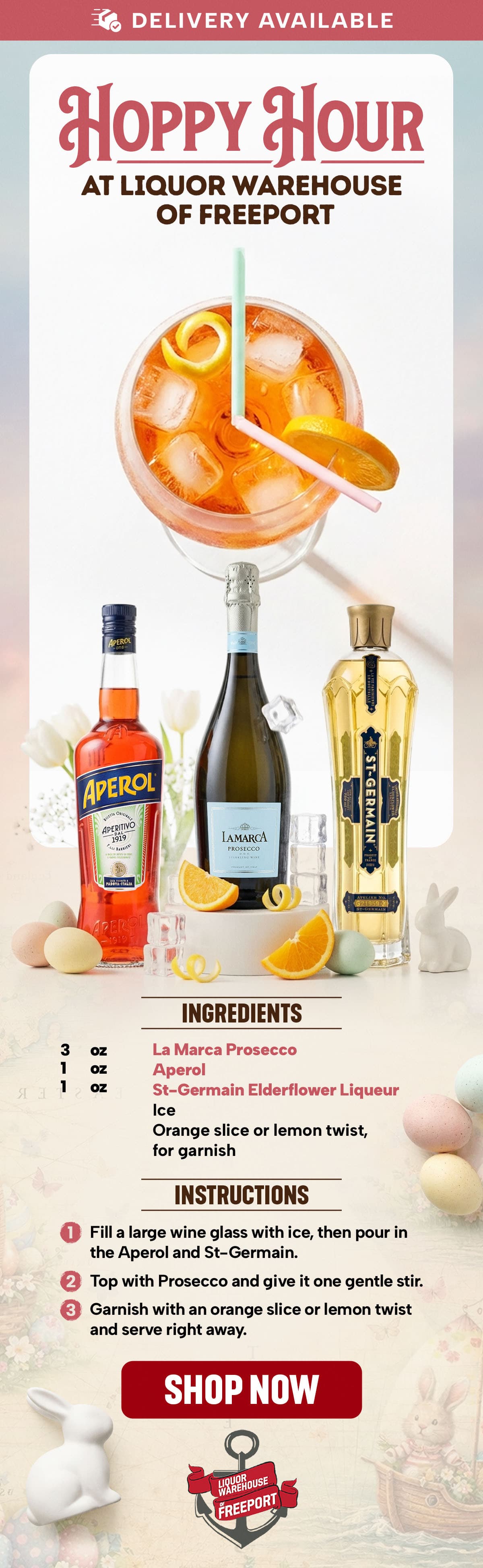 Freeport — Hoppy Hour email campaign