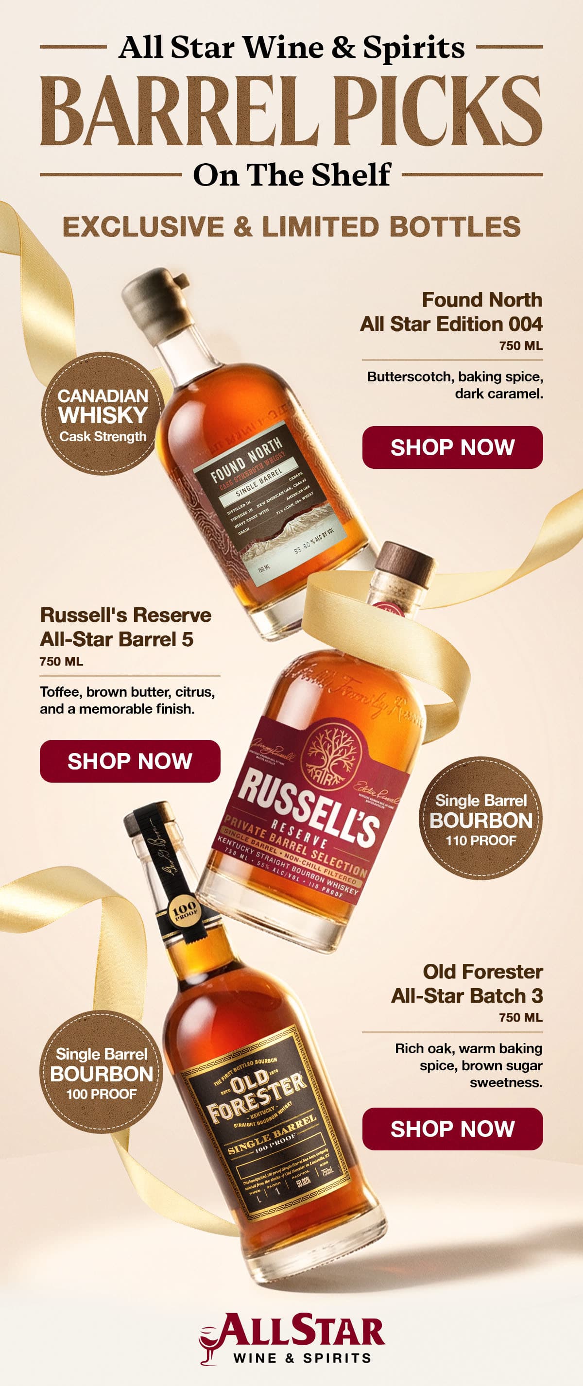 ASW — All Star Exclusives email campaign