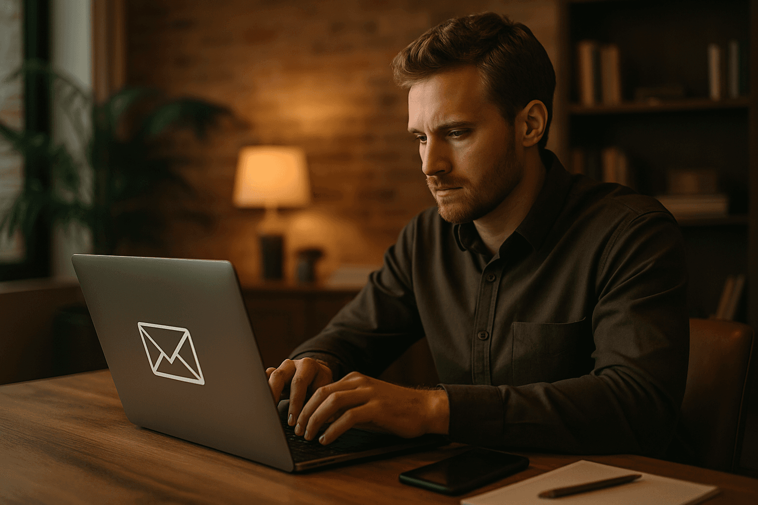 Professional photograph illustrating DTC email marketing — cover image for "Behind the Email Curtain: What DTC Brands Doing $100K-$500K/Month Are Actually Sending (And Why Your 'Similar' Program Is Leaving Serious Revenue on the Table)" on Loyal Send