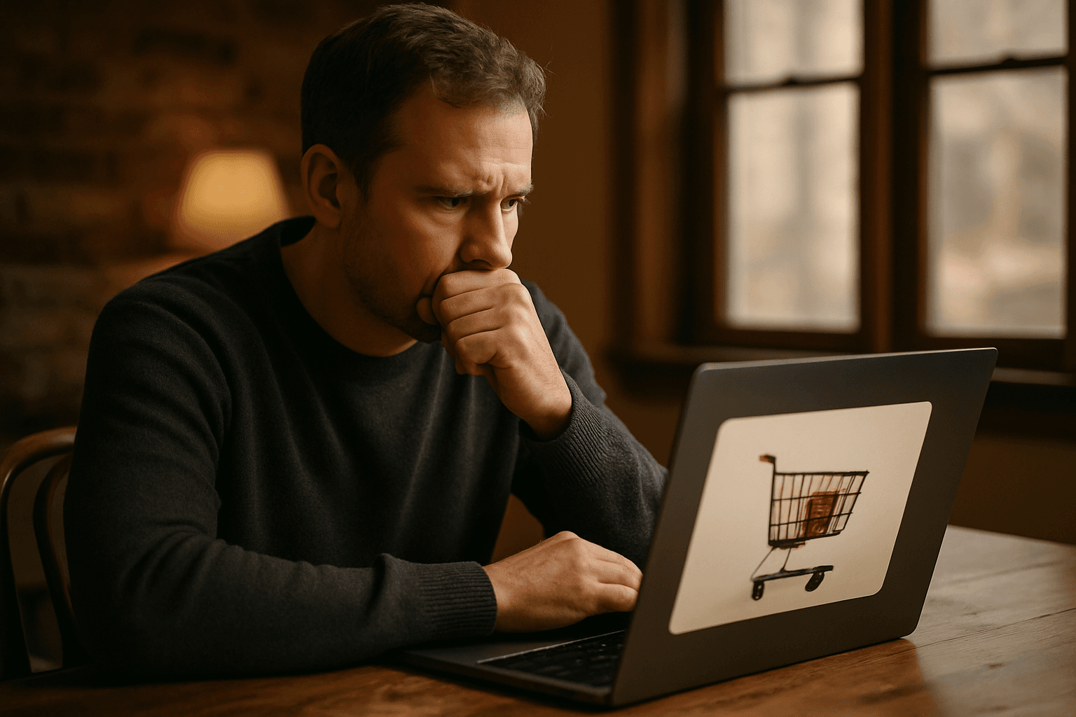 Professional photograph illustrating cart abandonment attribution — cover image for "The Cart Abandonment Attribution Gap: Why Your Klaviyo Flows Are Getting Credit for Revenue They Didn't Actually Create" on Loyal Send