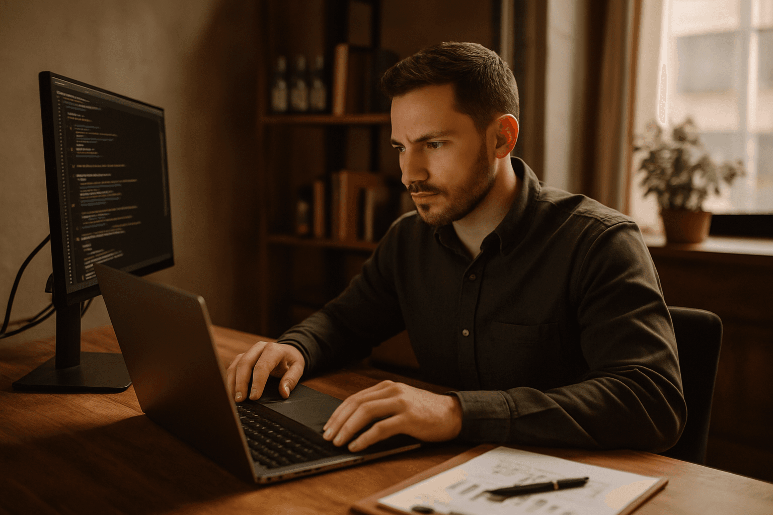 Professional photograph illustrating backend optimization — cover image for "8 Backend Optimization Strategies DTC Beverage Brands Are Using to Reduce Paid Ad Dependency in 2026" on Loyal Send