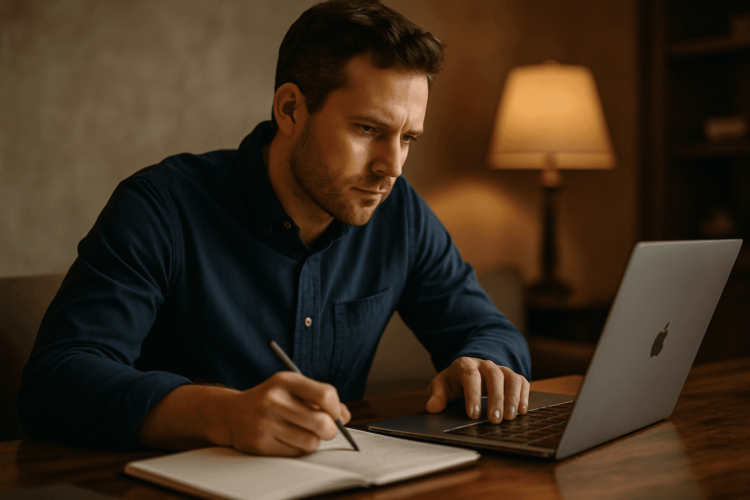 Professional photograph illustrating email copywriting — cover image for "The 8 Email Copywriting Frameworks Every DTC Founder Running Klaviyo Should Have in Their Toolkit" on Loyal Send