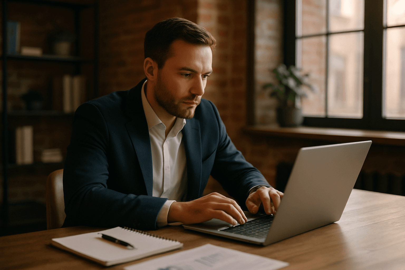 Professional photograph illustrating professional business and marketing concept — cover image for "The 8-Week Email Revenue System for DTC Brands at $50K+/Month Running Klaviyo" on Loyal Send
