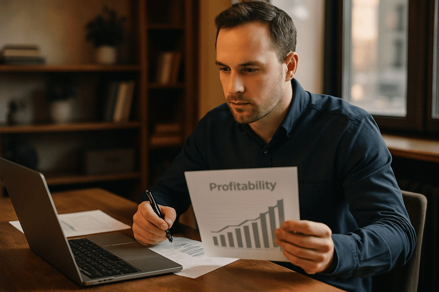Professional photograph illustrating backend optimization profit margins — cover image for "8 Backend Revenue Levers DTC Brands at $50K+/Month Are Missing in 2026" on Loyal Send