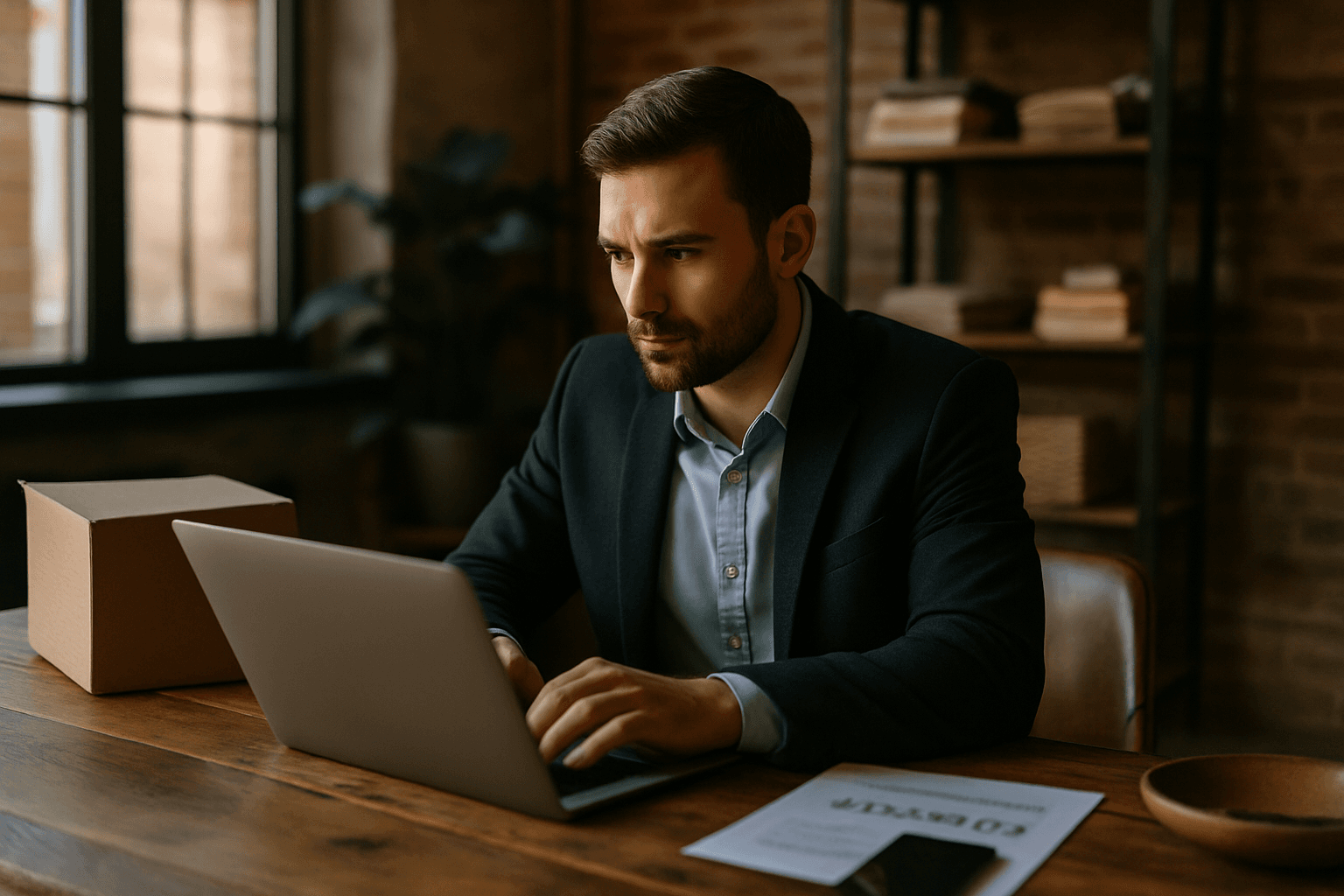 Professional photograph illustrating Email revenue attribution & ROI measurement for e-commerce — cover image for "11 Email ROI Metrics DTC Founders at $50K+/Month Should Track to Prove Email's True Business Impact in 2026" on Loyal Send