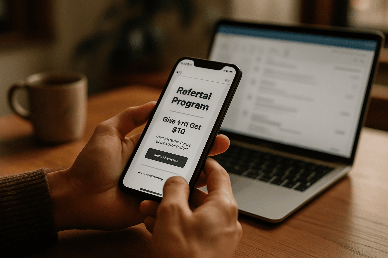 Professional photograph illustrating email referral program — cover image for "Referral and Affiliate Programs Through Email: How to Systematically Turn Customers Into Brand Advocates Without Generic 'Share with Friends' Blasts" on Loyal Send